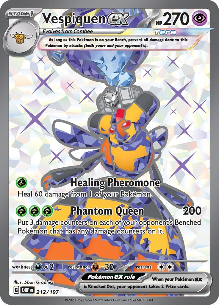Vespiquen ex (212/197) (OBF)